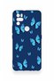 Omix X300 Compatible Blue Butterfly Patterned Silicone Case - 2
