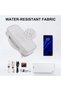 ikeoat Portable Electronic Accessories Bag Organizer, Travel Gadgets Storage Case Cable Organizer Pouch Compatible for Charger USB Cables SD Memory Cards Earphone Flash Hard Drive Phone Power Bank, M - 2