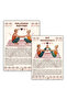 35 Card Holder Double Yoga Pose Cards Series - 4