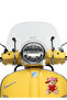Embroidery-Like Bear Sticker Car, Motorcycle, Helmet, Laptop, Glass Sticker Label 13X10 cm - 2