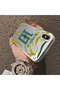 iPhone X Compatible Silicone Edge Hard Back Case Couple Phone Case with Neymar Pattern - 3