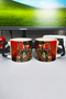كوب سيراميك فاخر مطبوع عليه Red Dead Redemption 2 (قطعة واحدة) بمقبض أسود خاص V3D - 2