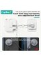 2PCS Baby Safety Locks, Window Restrictor Locks, Window Opening Limiter, Adjustable Children Safety Locker for Window, Door, Freezer, Cabinet, 3M Adhesive Pads, No Drilling - 4