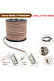 Suede Cord, 2.6mm 100 Yard Faux Leather String for Jewelry Bracelet Necklace Making Beading Thread DIY Crafts - 2