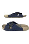 50652 Men's Cross Model Anatomical Sole Slippers