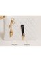 Cat Charm + Gold Detailed Handcrafted Set of 2 Bag Charms - Keychain - Ornament - 2