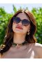 Cbp095 Belli̇ne Leopard Unisex Sunglasses. - 4