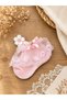 Baby Girl Princess Lace Detailed 3-Piece Sock Set (Ecru - Pink - White) - 3