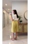 Floksy Yellow Midi Length Trousers - 2