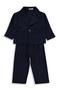 Double Pocket 3-Piece Set for 2-5 Years - Navy Blue - 2