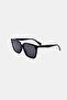 Wide Frame Women's Sunglasses Black - 2