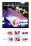 (988-Black)Kids Roller Skates Shoes with Lights Kids Skates Sneakers LED Light Up Rechargeable Wheels Shoes with Lights Outdoor Slip On Roller Skates Shoes Sneakers for Beginners Gift - 7
