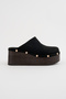 Tly-523 Padded Sole Studded Closed Slippers - 3