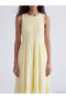 Texx Store Quality Oval Collar Gipeli Muslin Layered Dress - 3
