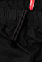 Men's Paros Slim Two Thread Regular Waist Zipper Pocket Classic Cotton Shorts with Back Pocket Black - 6