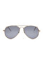 Polarized Sunglasses Gold Frame Green Mirror Lens 58mm - M8040GR2PV - 2