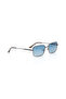 Polarized Sunglasses Grey Frame Blue Mirror Lens 55mm - M279GY2PV