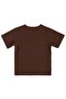 Basic Surf Label T-Shirt for Ages 2-5 - Brown - 2