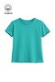 Boys and Girls Ripped Detailed Plain Short Sleeve Summer T-Shirt - 2