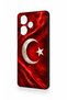 Infinix Hot 30 Compatible Turkish Flag Patterned Silicone Case - 3