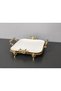 Kare Porcelain Presentation Plate with Foot Detail & Accessories & Special Laser - 7