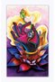 Alayra Modern Art Canvas Painting | Mad Master Hand & Lotus | Nature | Contemporary | Modern Art
