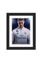 Alayra Cristiano Ronaldo CR7 FIFA 18 White Dress RMA Poster Framed Painting with Black Frame (12