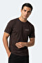 Zaid Men's Cotton Coffee T-Shirt - 4