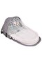 Multi-Function Baby Bed with Mosquito Net - Grey