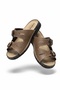 2934 Full Orthopedic Sole Adjustable Double Buckle Slippers - Men's Lightweight Daily Slippers - 5