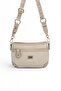 Sand - Sand Beige Houndstooth Plaid Women's Crossbody Bag Sp1160