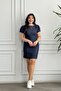 Balloon Sleeve Denim Dress - 5
