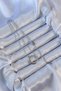 316L Steel Chain Silver Color Zircon Stone Motif Moon Star Necklace - 4