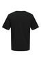 Men's Crew Neck Chest Printed 100% Cotton T-Shirt - 3