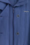Large Size Belted Cap with Pocket Detail - Indigo - 5