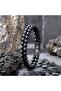 Double Onyx Steel Bracelet 31682B20D5 - 3