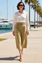 Women's A-Line Maxi Skirt Belt Detailed Woven Fabric Unlined Daily Casual Comfortable Modern Stylish Elegant - 3