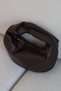 Women's Knot Detailed Shoulder Bag Crescent Model Soft Daily Handbag En28 Size17 - 4