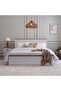 Almada King Bed 180x200 Cm - White