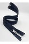 Type 10 Nylon Toothed Separated Zipper Navy Blue 35 cm 5 Pieces