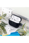 AirPods Pro 3 Compatible Case with M-Safe Feature, Yahu Series Leather Design Cover, Navy Blue - 5