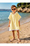 Girls' and Boys' Towel Poncho Bathrobe - 100% Cotton Beach, Pool, Bath Towel Poncho - 2