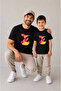 Father Son Combination Sold as a Single Item 100% Cotton Oversize T-Shirt Father's Day Gift