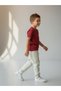 Girls&Boys Bordo Date Printed Cotton Sporty&Stylish T-Shirt Pants Lower&Upper Set 2-8 Years - 7