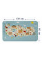 Educational and Instructional Children's Room Turkey Map Wall Sticker-85x130-3879