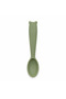 2-Piece Baby Feeding Set Vacuum Food Plate-Food Spoon Olive Green - 4