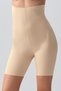 Women's Laser Cut Gathering Ultra High Waist Long Leg Skin Corset C0T1N2963
