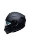 938-SV Solid Matte Black Çene Açılır Kask - 8