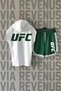 Ufc Front and Back Printed Zero Sleeve Hooded Sports Tshirt and Custom Jersey Fabric Sports Shorts