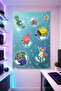 Popular-26 Wall Covering Brilliant Quality Fabric Room Decor Tapestry Wall Carpet Gaming - 2